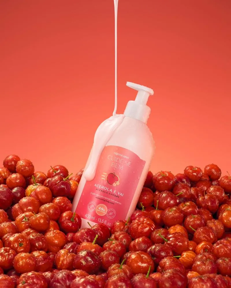 O Boticário lança “Cuide-se Bem Acerola e Vai” e conecta o autocuidado ao universo do sport care