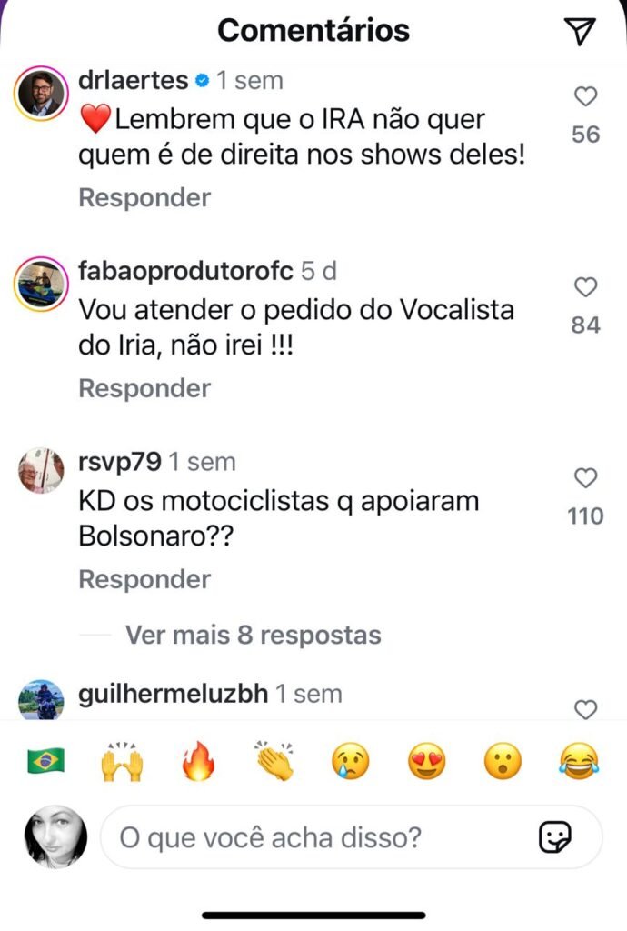 2760a080-06a8-4d4f-80c7-f82d4b4fb7f0-690x1024 “Não vamos”: Motociclistas reagem à escolha de artistas do encontro em MG: Ira e Paulo Ricardo