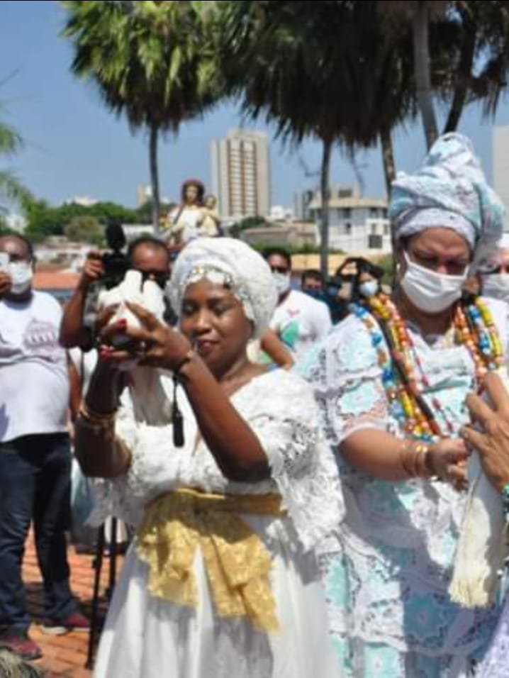 68d08fdf-c9fb-462d-991b-eb03d9b6fbc2 Produtora emociona ao relembrar origem da Lavagem das Escadarias do Rosário