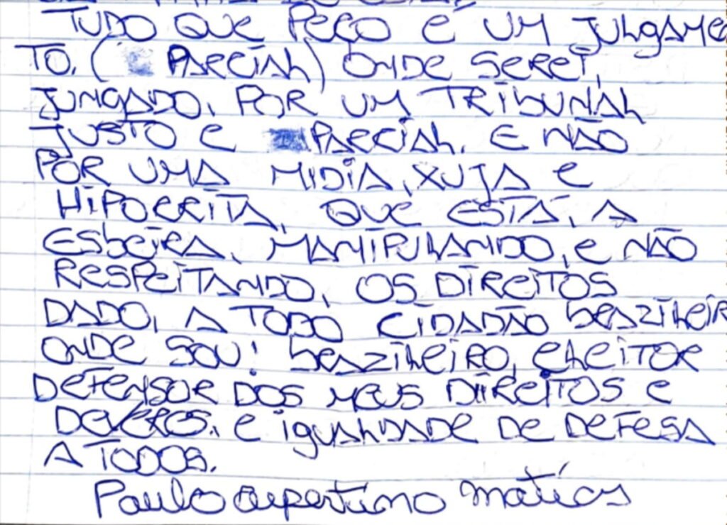 CARTA-02-1024x740 Acusado de matar ator de chiquititas pede novo adiamento do júri e contesta defesa