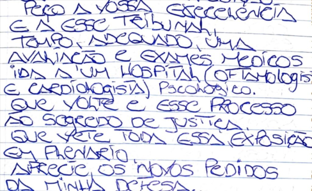 CARTA-04-1024x629 Acusado de matar ator de chiquititas pede novo adiamento do júri e contesta defesa
