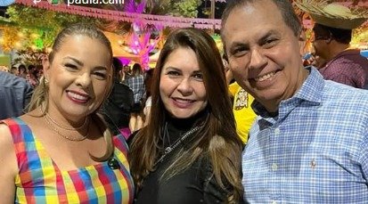 Paula-e-Dilemario O Melhor Arraiá de Cuiabá tem noite histórica com 15 mil pessoas e show de Israel Novaes; veja fotos