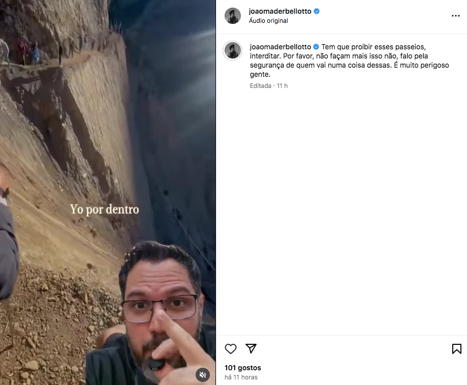 image-19 Filho de Malu Mader critica trilhas em vulcão na Indonésia e fala em “busca por morte trágica”