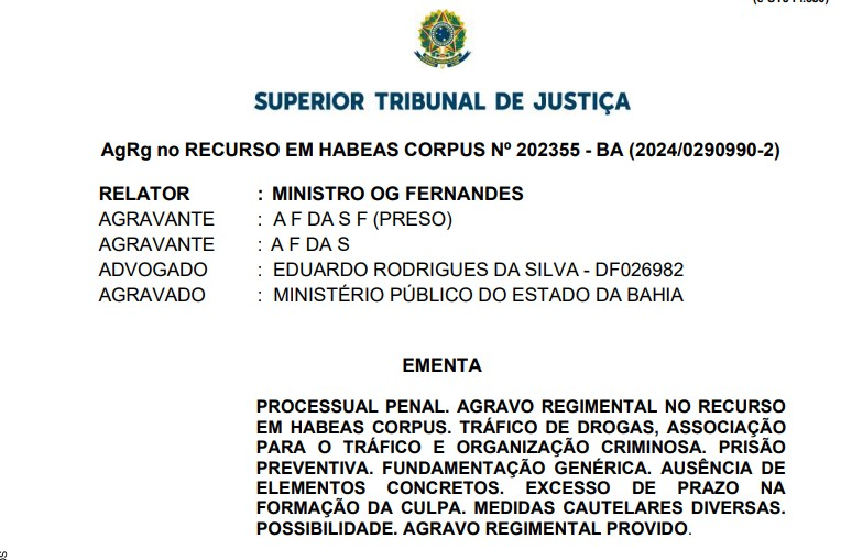 image-348 Advogado de líder do tráfico é investigado por suposta falsificação de habeas corpus do STJ