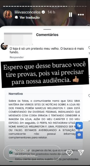 WhatsApp-Image-2025-08-29-at-09.17.28 Esposa de empresário processa internauta após comentário sobre fiscalização na loja Rei dos Panos: "Não levei pro coração, levei pra justiça"; veja vídeo