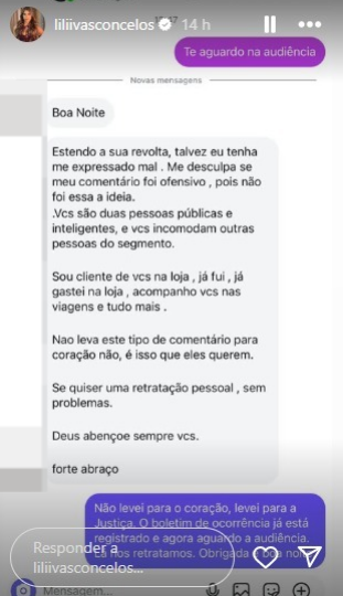 WhatsApp-Image-2025-08-29-at-09.17.42 Esposa de empresário processa internauta após comentário sobre fiscalização na loja Rei dos Panos: "Não levei pro coração, levei pra justiça"; veja vídeo