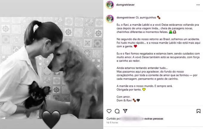 image-341 Conheça a história da brasileira que levou o mãe e os cachorros para conhecer a neve e morreu de acidente