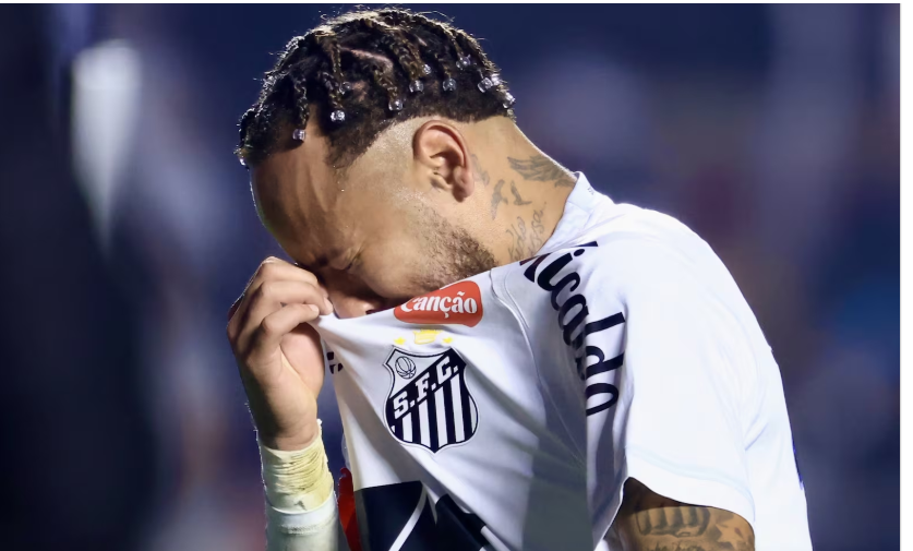 image-359 “Foi uma vergonha”: Neymar deixa o gramado em lágrimas após 6 a 0 do Vasco