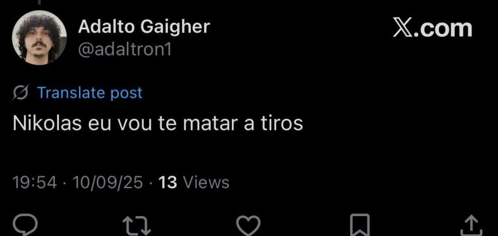 image-209 Nikolas Ferreira e ministro Luiz Fux entram na mira de perfis anônimos após morte de ativista conservador Charlie Kirk