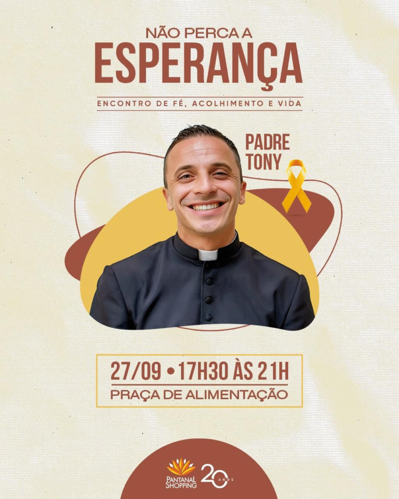 image-460-819x1024 Padre Tony conduz momento de fé e acolhimento no Pantanal Shopping