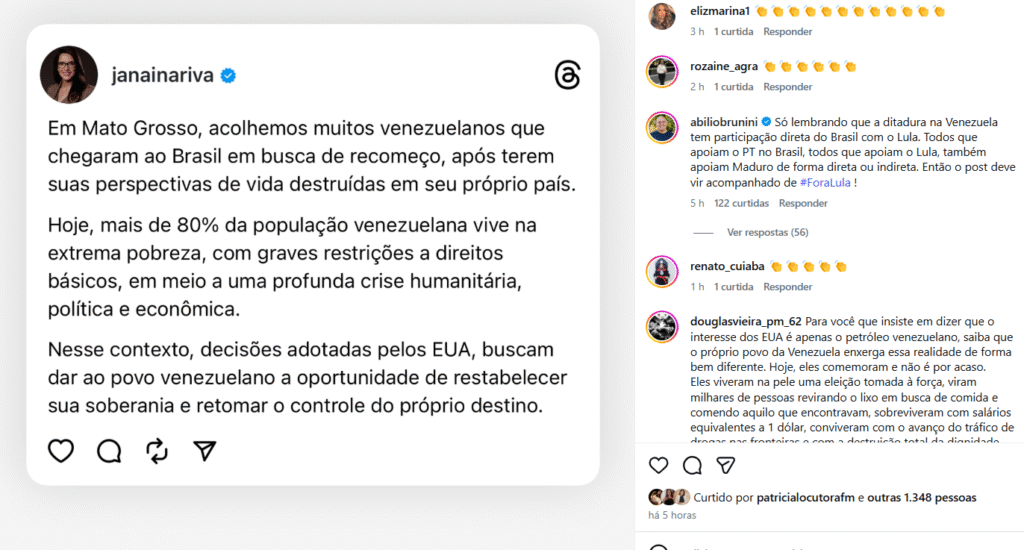 image-37-1024x550 Abilio cobra “Fora Lula” de Janaína após post sobre Venezuela; VEJA